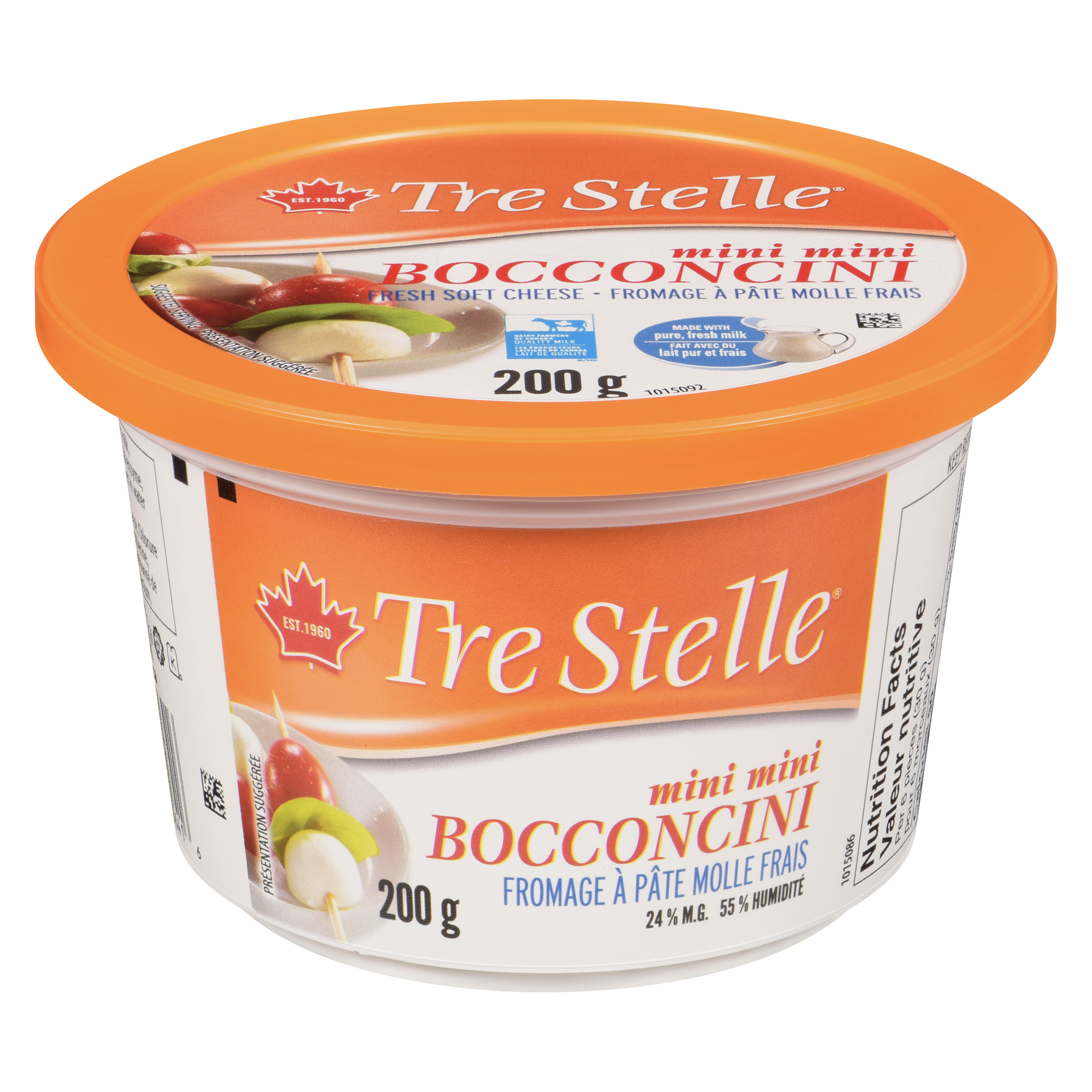 Fromage bocconcini en mini perles 200g
