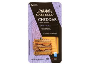 Sliced Mild Cheddar Cheese 165g