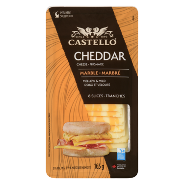 Sliced Marble Cheese 165g
