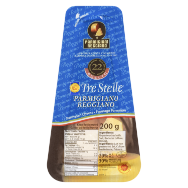 Fromage Parmigiano Reggiano en pointe 200g