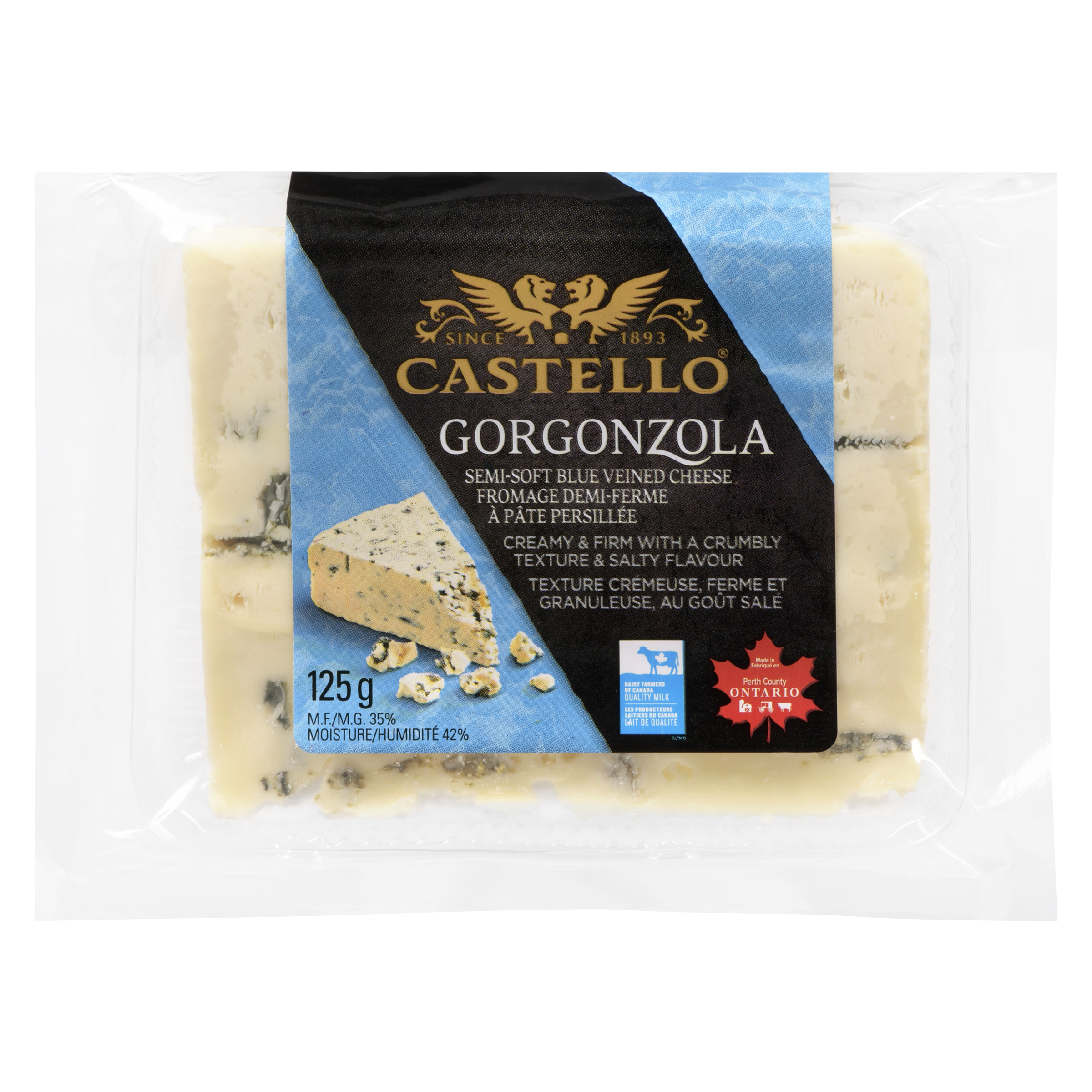 Fromage gorgonzola en pointe 125g