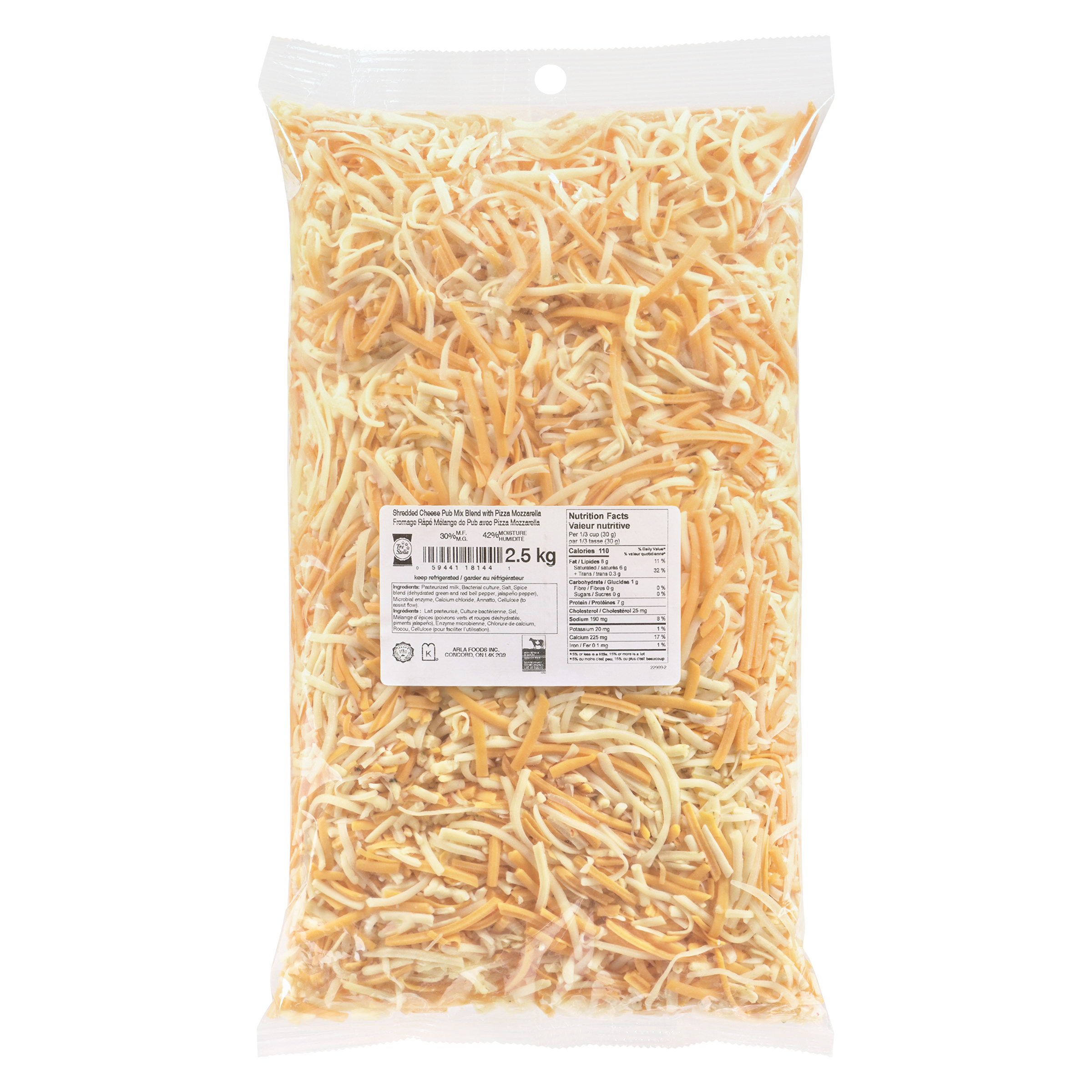 Fromage en copeaux 2.5kg