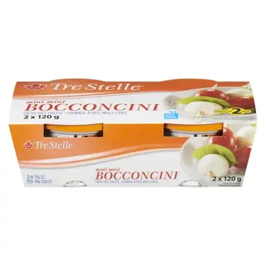Bocconcini Cheese Minis Twin Pack 240g