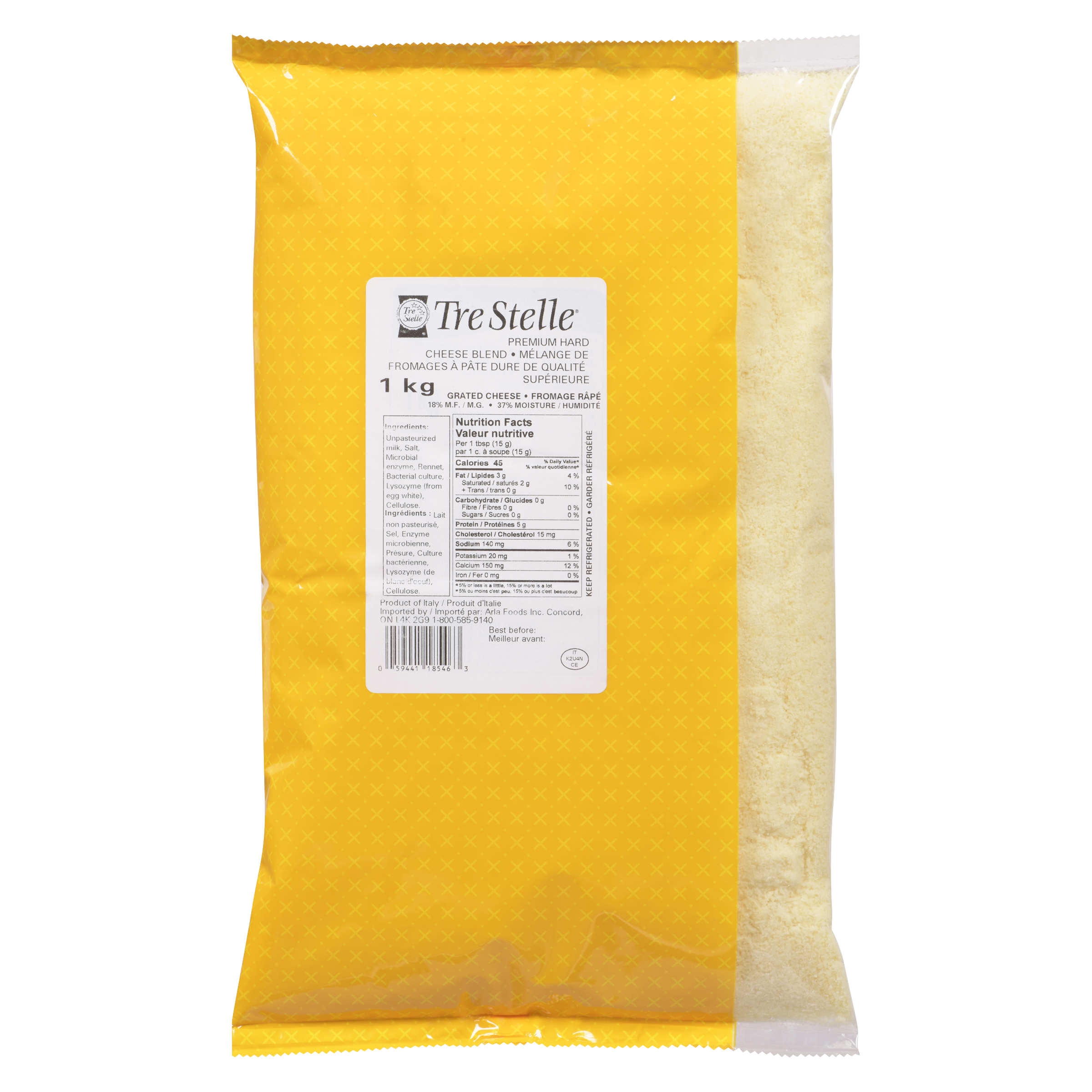 Premium Hard Cheese Blend 1kg