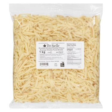 Shredded Smoked Cheddar Cheese 1kg