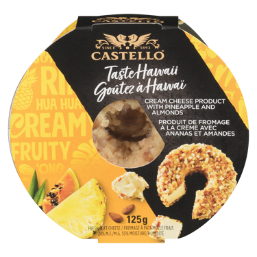 Cream Cheese Spread with Pineapples and Almonds 125g