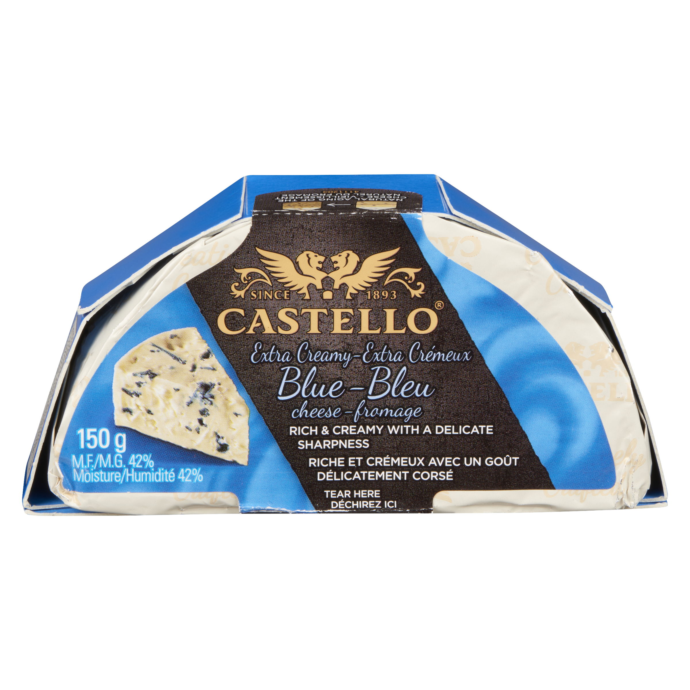 Fromage bleu crémeux 150g
