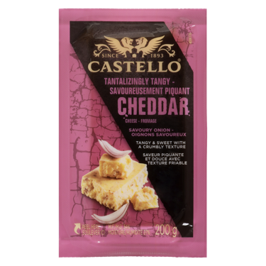Onion Cheddar Cheese 200g