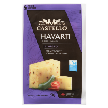Fromage havarti aux jalapenos 200g