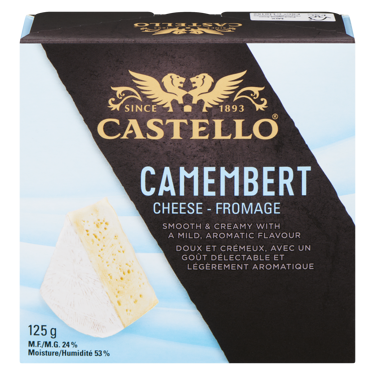Fromage camembert danois 125g