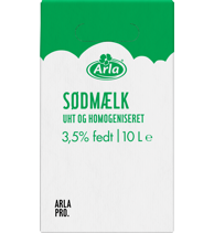 Sødmælk BiB UHT 3,5% 10 l