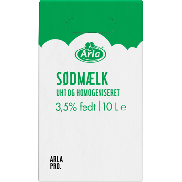 Sødmælk BiB UHT 3,5% 10 l