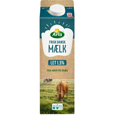 Letmælk 1,5% 1 l