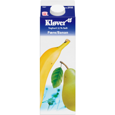 Yoghurt 3,1% fedt Pære/Banan 1000 g