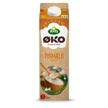 Økologisk Tykmælk 3,5% 1000 g