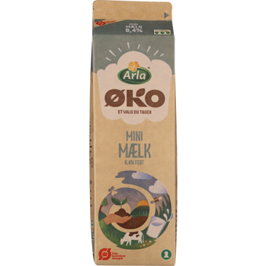 Økologisk Minimælk 0,4% 1 l
