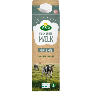 Minimælk 0,4% 1 l