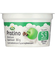 Syrnet Mælkedessert m. æble og kanel 80 g