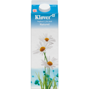 Yoghurt 1,5% fedt Naturel 1000 g