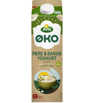 Økologisk Yoghurt pære/banan 0,4% 1000 g