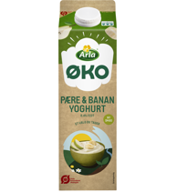 Økologisk Yoghurt pære/banan 0,4% 1000 g
