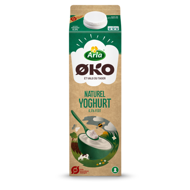 Økologisk Yoghurt naturel 0,5% 1000 g