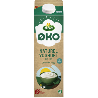 Økologisk Yoghurt naturel 0,5% 1000 g
