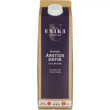 Økologisk Årstids Kefir 4% 1 L
