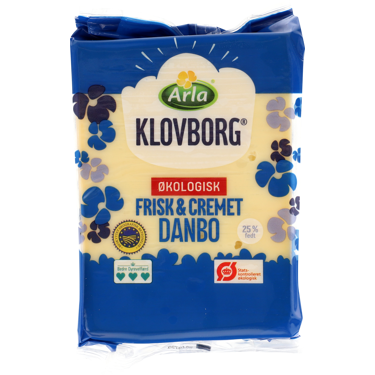 Økologisk Frisk & Cremet Danbo 45+ 470 g
