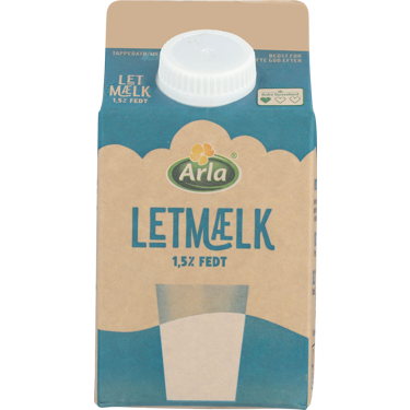Letmælk 1,5% 500 ml