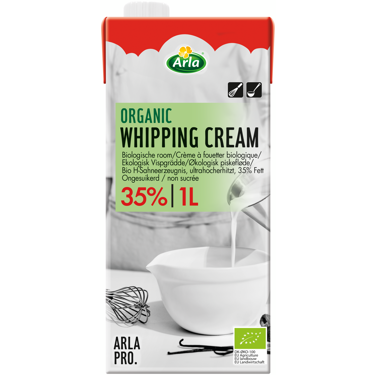 Biologische Room 35% 1L zonder suiker