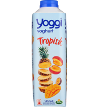 Yoghurt tropisk 1,3% 1000 g