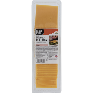 Easier Melt Cheddar 15g i skiver 48+ 750g