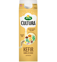 Laktosefri kefir vaniljesmag 2,3% 1 l