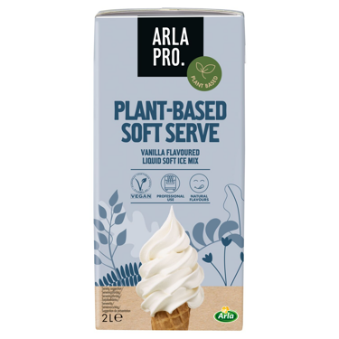 Arla Pro Plant Based Soft Serve 2L 5,3% 2 l