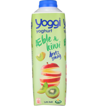 Yoghurt æble & kiwi 1,4% 1000 g