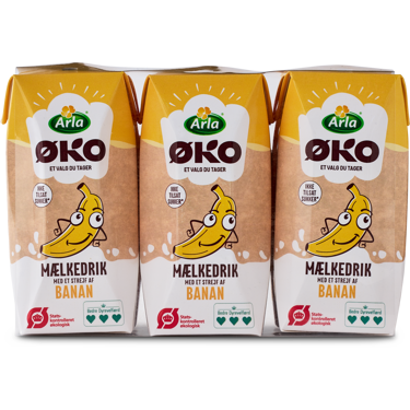 Mælkedrik med et strejf af banan 200 ml