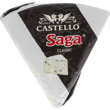 Saga Classic blå- og hvidskimmelost 42% 200 g