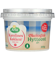 Økologisk hytteost 200 g