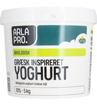 Øko Græsk Inspireret Yoghurt 10% 5 kg