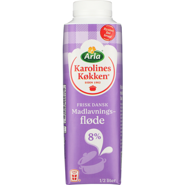 Madlavningsfløde 8% 0,5 L
