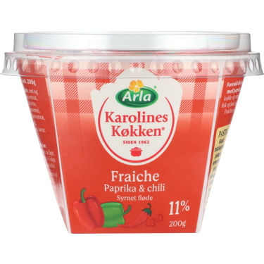 Fraiche med paprika og chili 11% 200 g