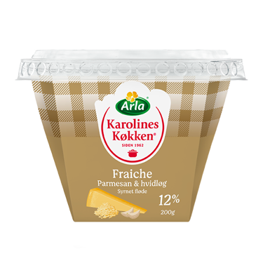 Fraiche med parmesan og hvidløg 12% 200 g