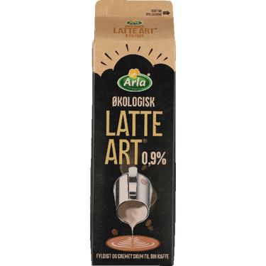 Økologisk LATTE ART 0,9% 1 L
