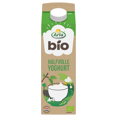 Biologische Halfvolle Yoghurt Mild 1L