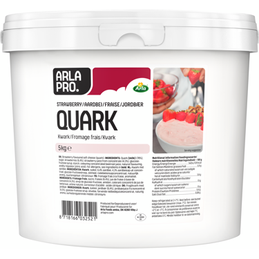 Halfvolle Kwark Aardbei 5 Kg