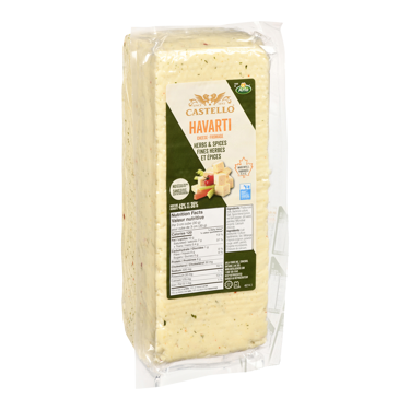 Fromage havarti aux herbes et aux épices 4.2kg