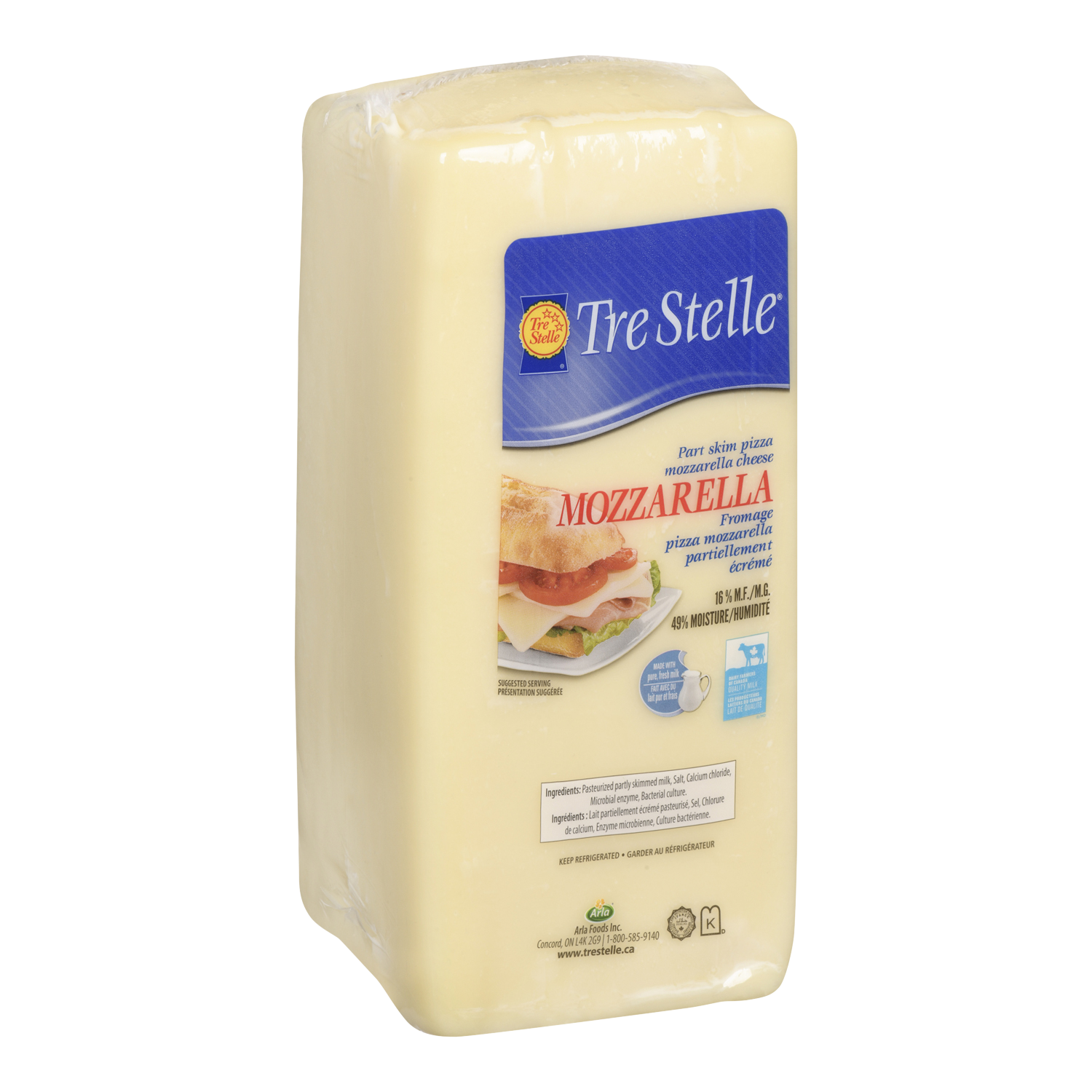 Mozzarella Cheese 2.5kg