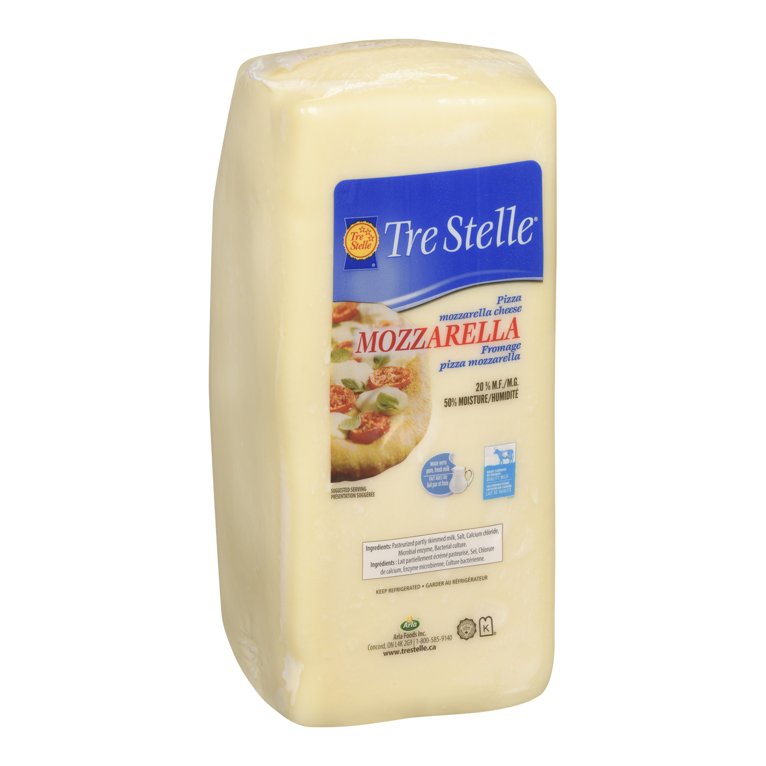 Pizza Mozzarella Cheese 2.5kg