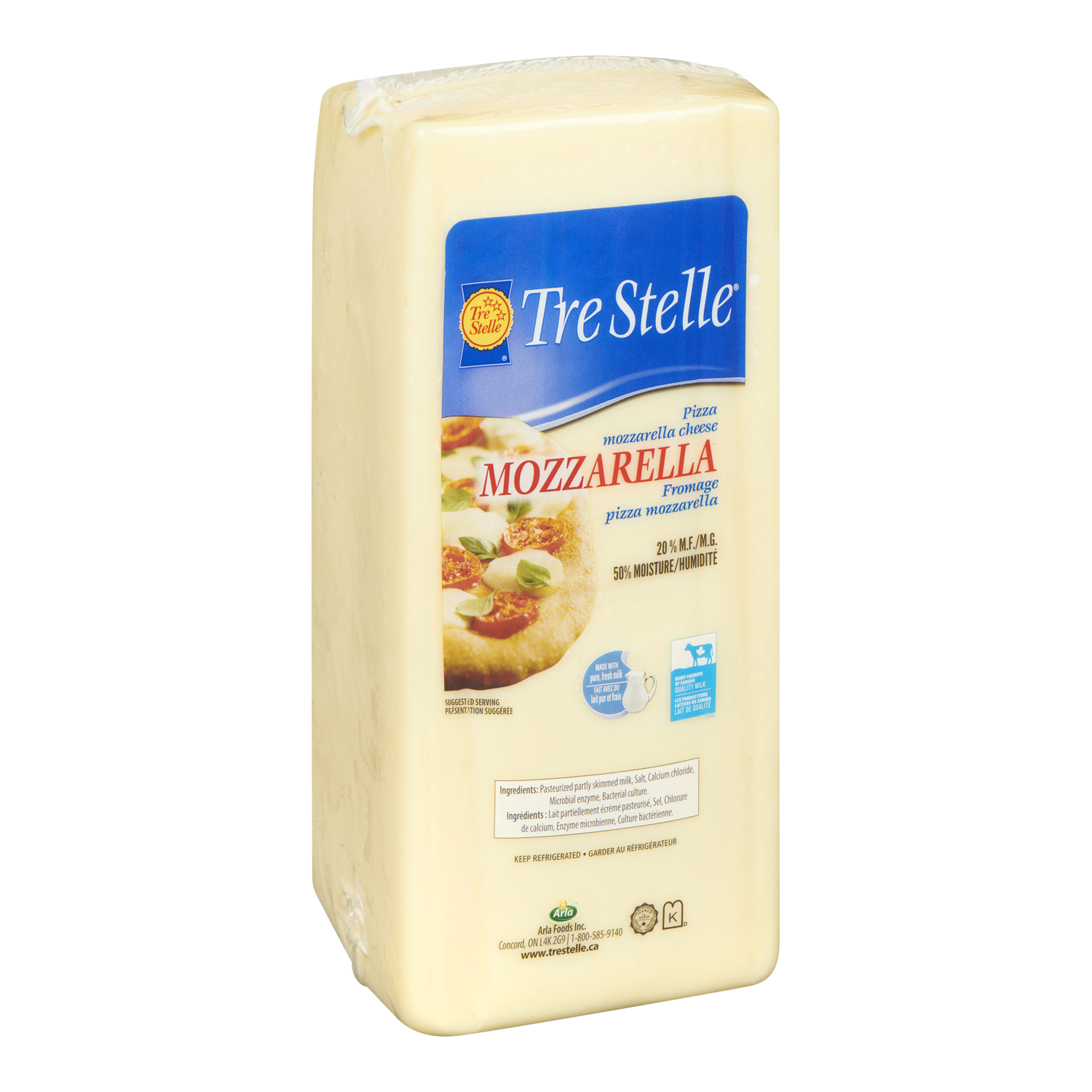 Fromage mozzarella 2.5kg